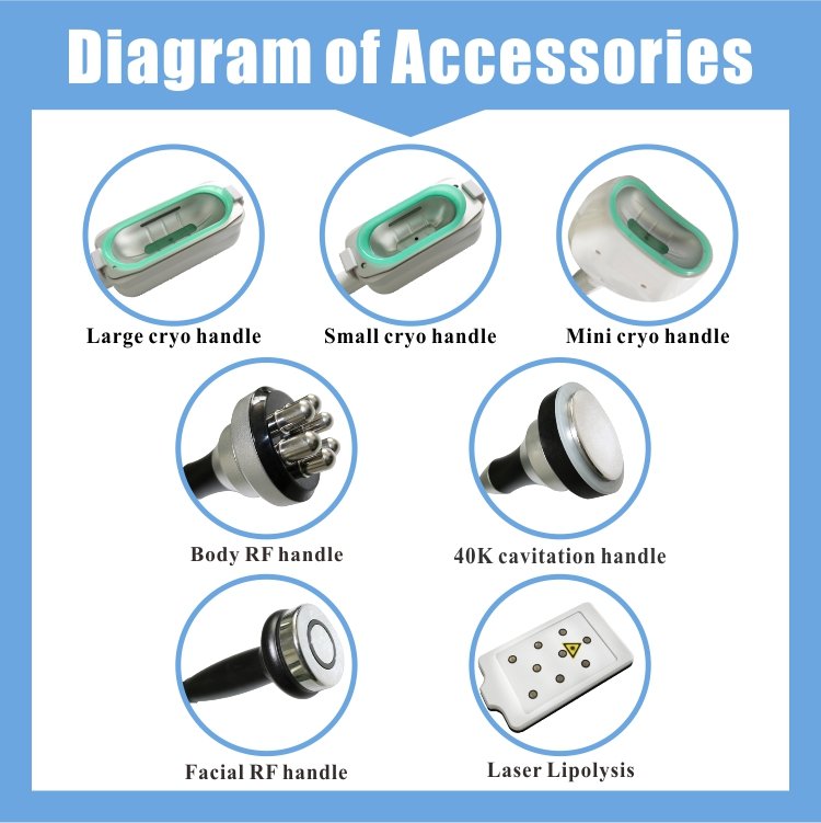 cryolipolysis machine handle