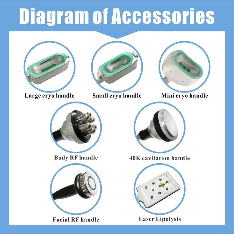 cryolipolysis machine handle